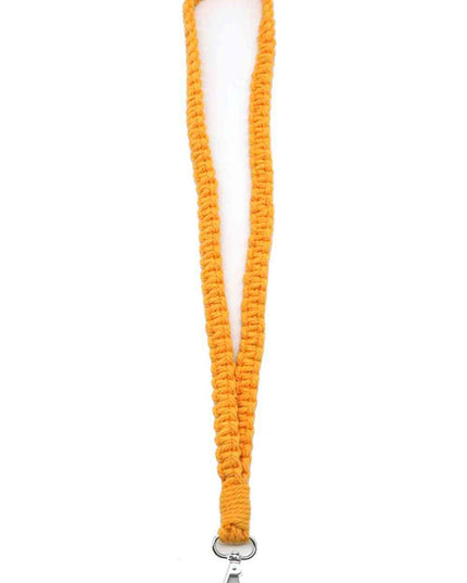 Assorted 2-Pack Hand-Woven Lanyard Keychain
