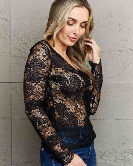 Ninexis Be Kind Off The Shoulder Lace Top