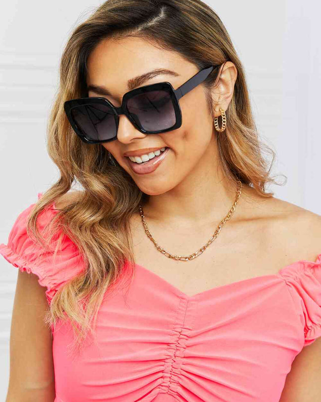 Square Full Rim Sunglasses