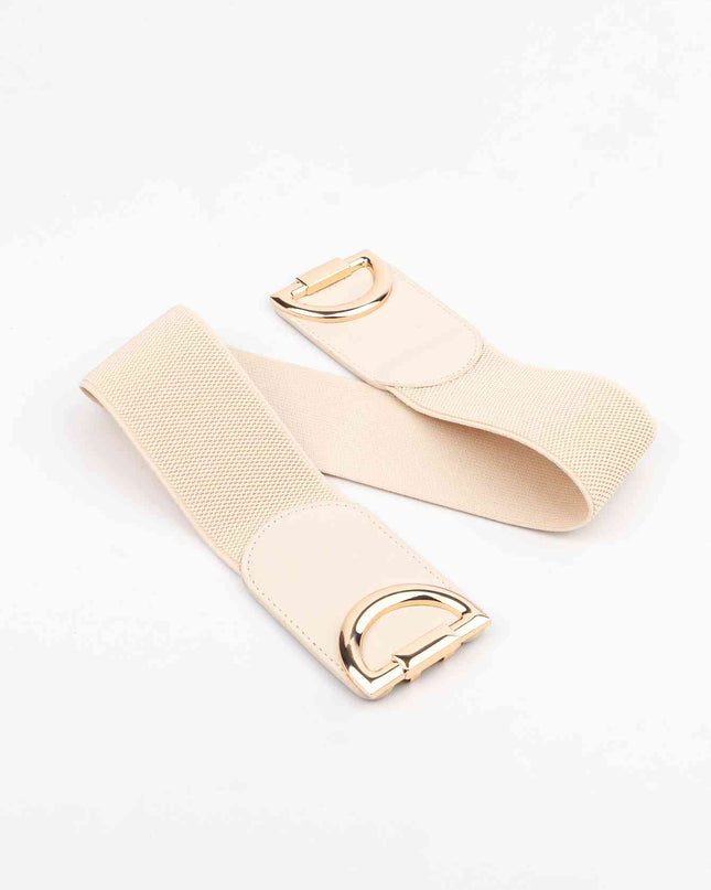D Buckle Elastic Belt