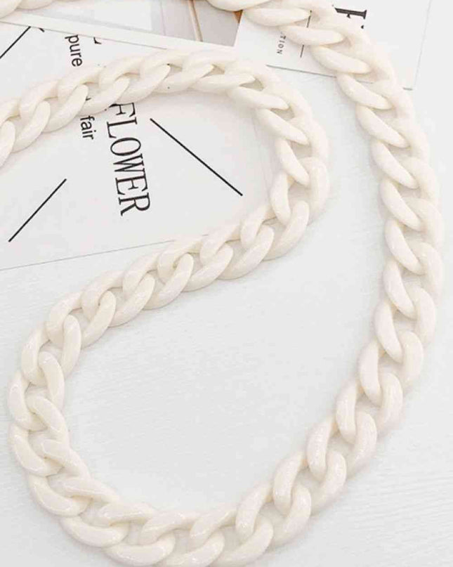 Resin Crossbody Chain