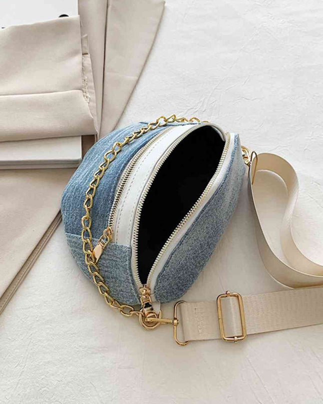 Denim Sling Bag