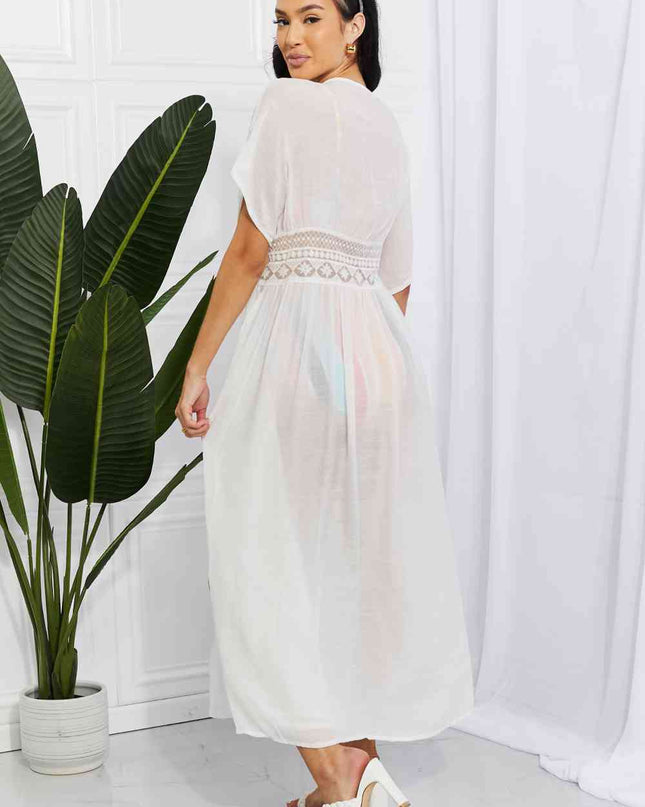 Marina West Swim Sun Goddess Tied Maxi Cover-Up