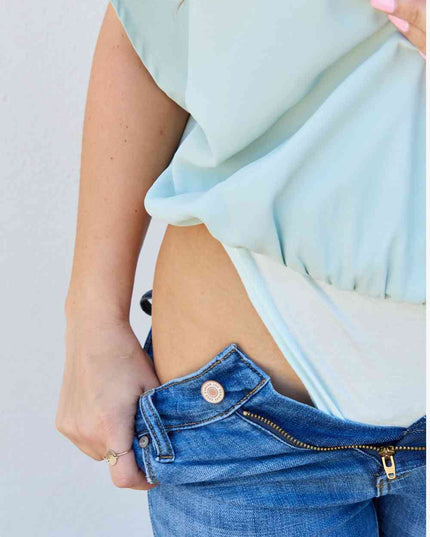 HEYSON On The Daily Full Size Surplice Bodysuit