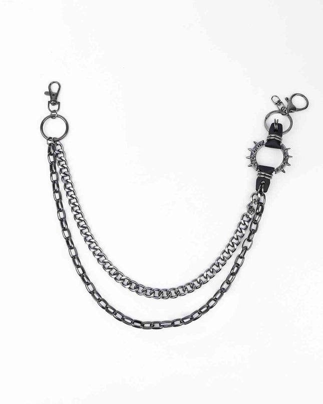 Punk Aluminium Chain Belt