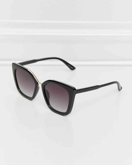 Cat Eye Full Rim Polycarbonate Sunglasses