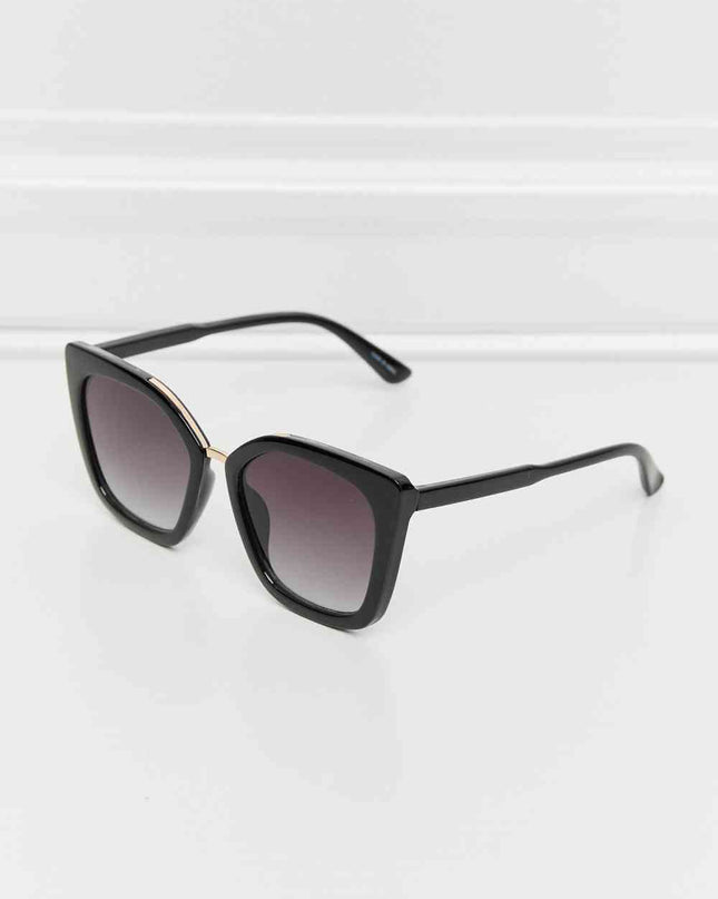 Cat Eye Full Rim Polycarbonate Sunglasses
