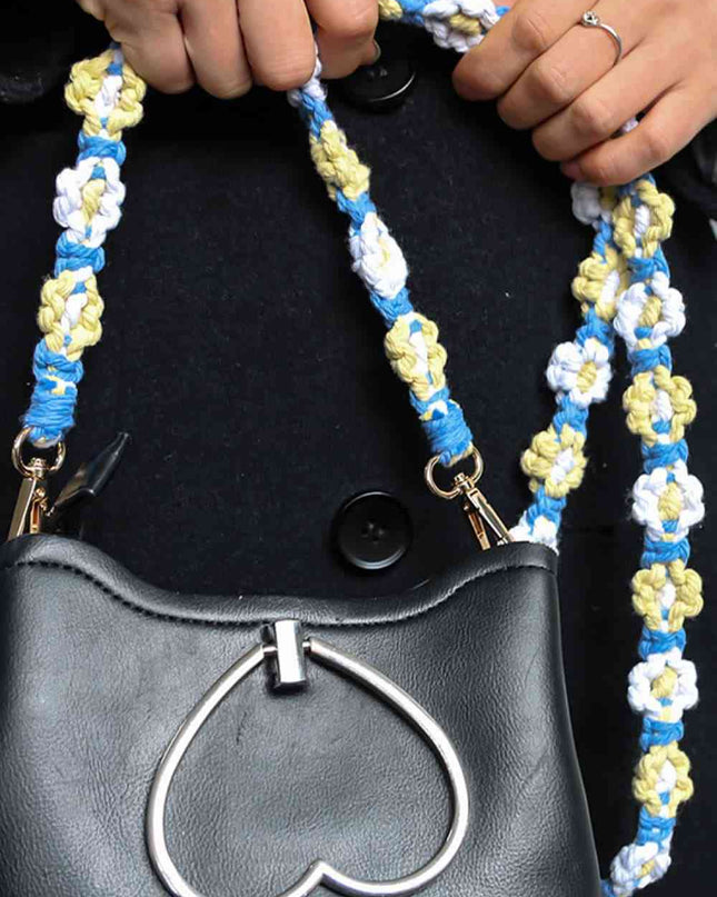 Macrame Flower Lanyard