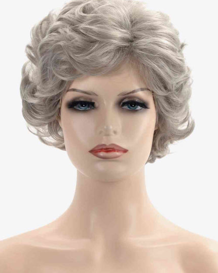 Synthetic Curly Short Wigs 4''