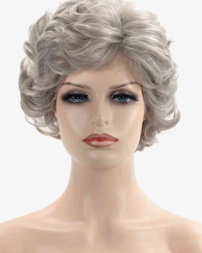 Synthetic Curly Short Wigs 4''