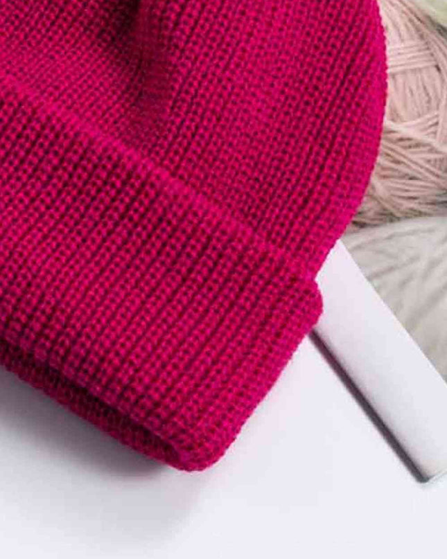 Cozy Rib-Knit Cuff Beanie