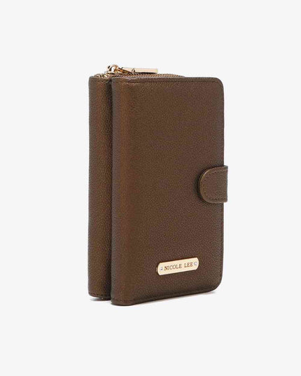 Nicole Lee USA Two-Piece Crossbody Phone Case Wallet