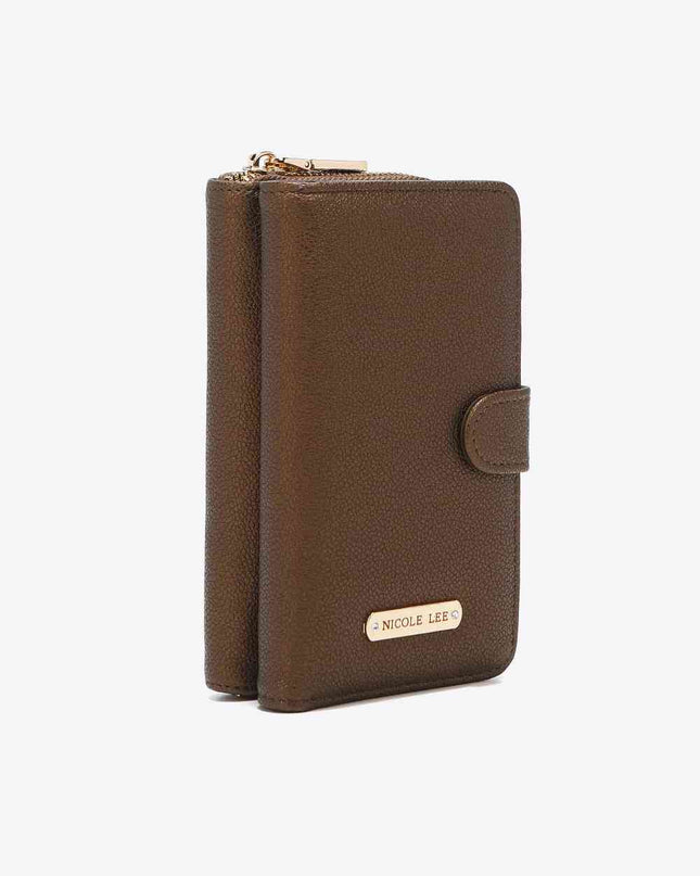 Nicole Lee USA Two-Piece Crossbody Phone Case Wallet