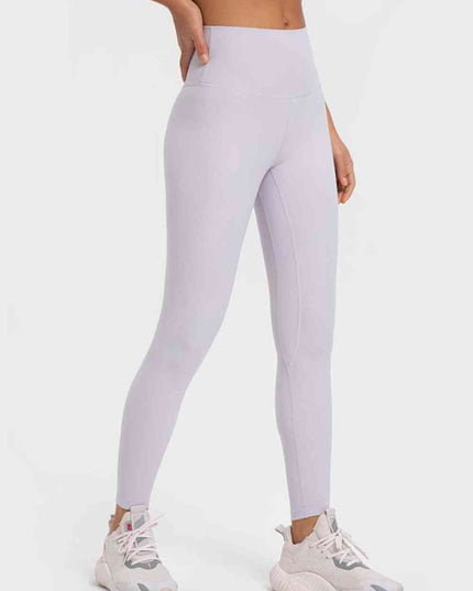 Highly Stretchy Wide Waistband Yoga Leggings