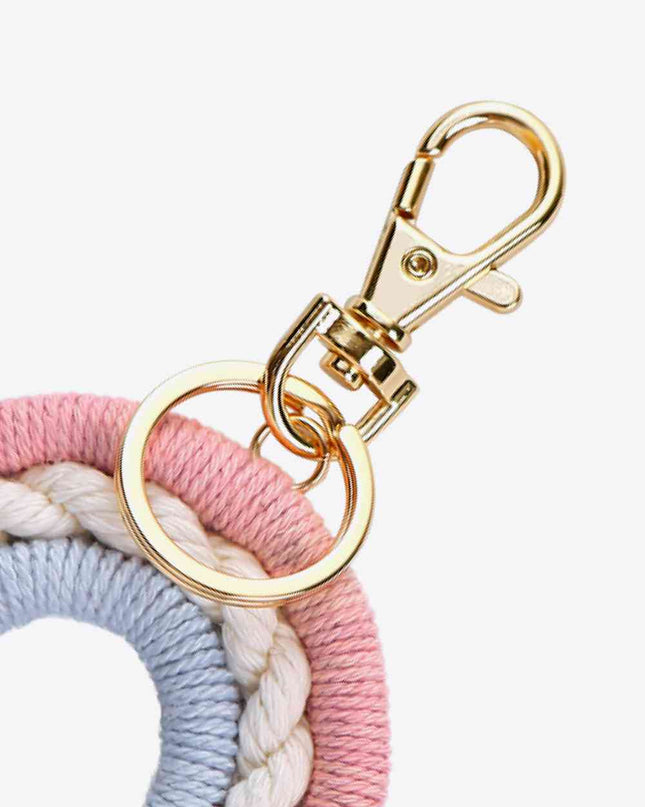 Random 4-Pack Rainbow Tassel Key Chain