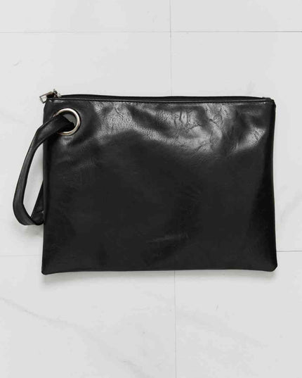 Looking At You PU Leather Wristlet