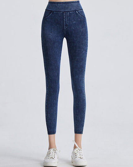 Wide Waistband Sports Leggings