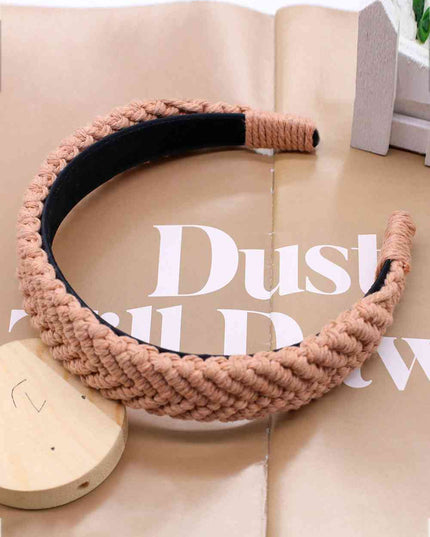 Retro Style Macrame Headband