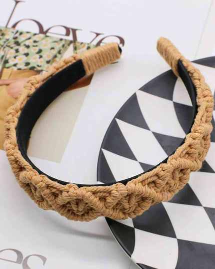Can't Stop Your Shine Macrame Headband