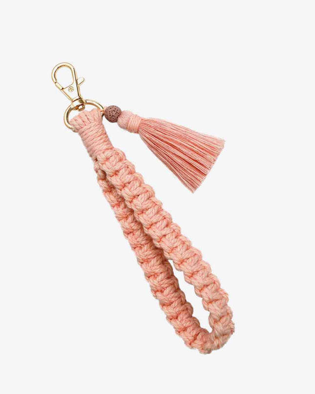 Wristlet Keychain with Tassel