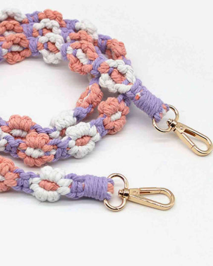 Macrame Flower Lanyard