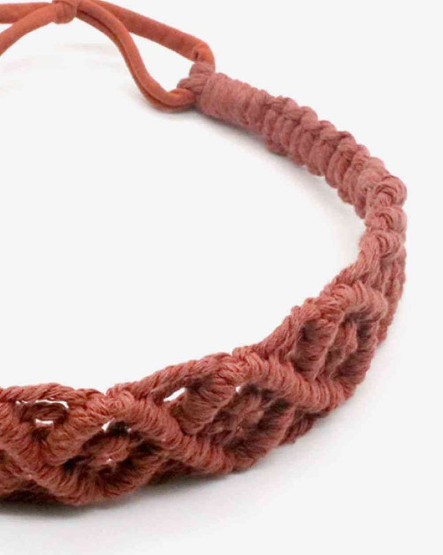 Assorted 2-Pack Macrame Flexible Headband