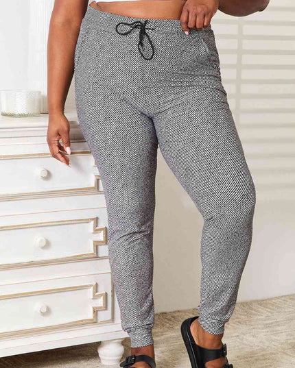 Leggings Depot Full Size Joggers with Pockets