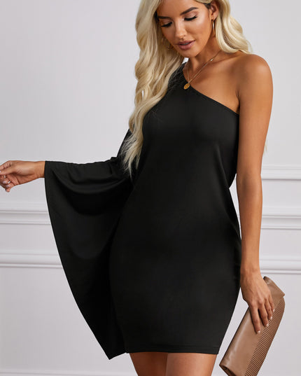 One Shoulder Statement Dress