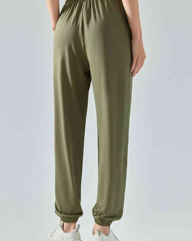Tie Waist Sports Pants
