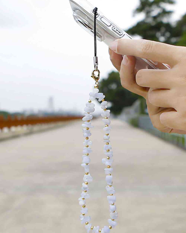 Natural Stone Key Chain