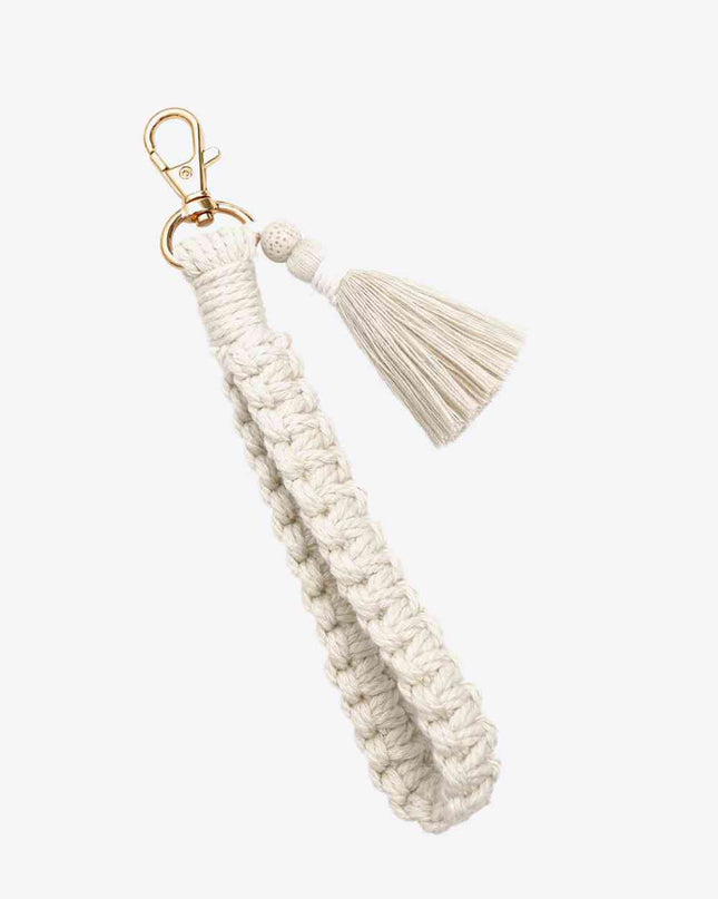 Wristlet Keychain with Tassel