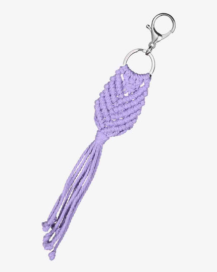 Assorted 4-Pack Handmade Fringe Keychain