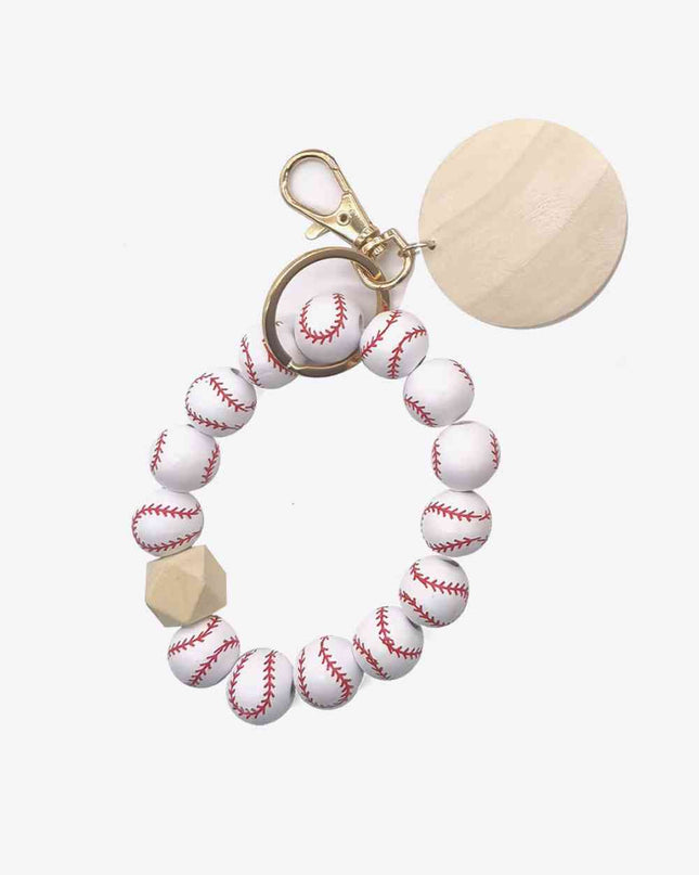 Assorted 4-Pack Wristlet Bead Key Chain