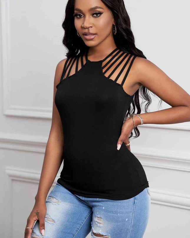 Strappy Sleeveless Tank