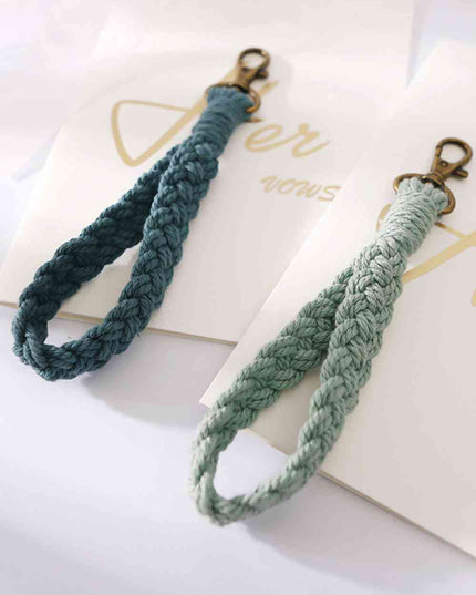 Random 6-Pack Braided Key Chain