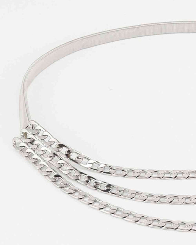 Metal Triple-Layered Chain Belt