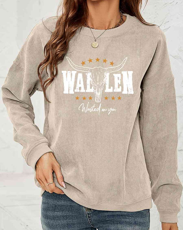 THE HELL I WON'T Graphic Sweatshirt