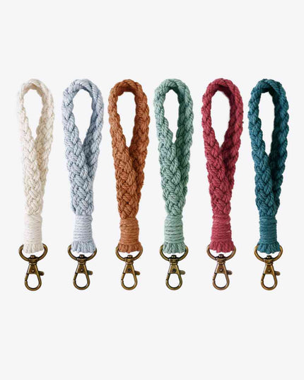 Random 6-Pack Braided Key Chain