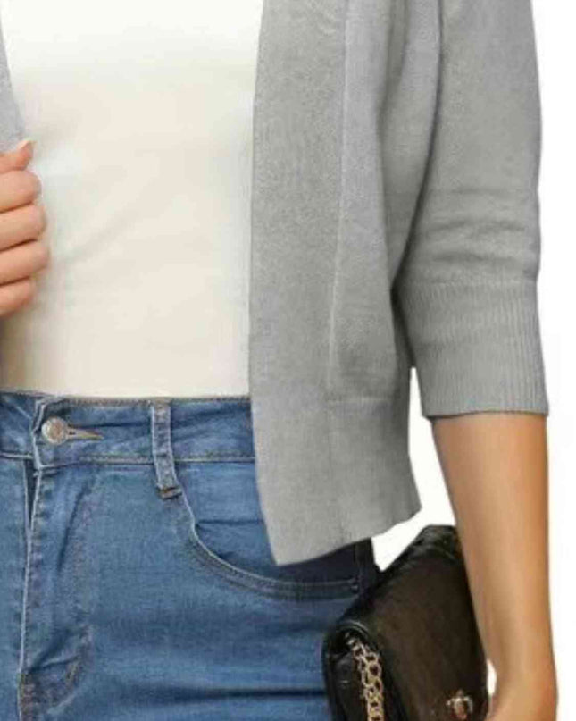 Open Front Cardigan