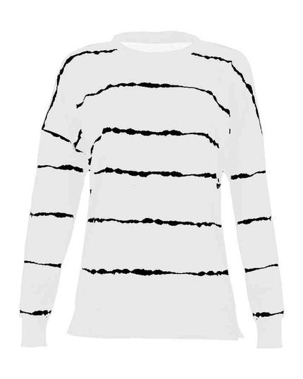 Striped Round Neck T-Shirt