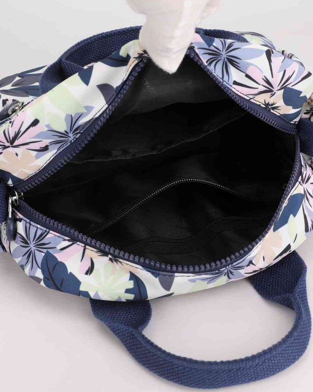 Floral Nylon Handbag