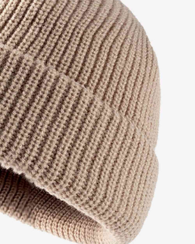 Calling For Winter Rib-Knit Beanie