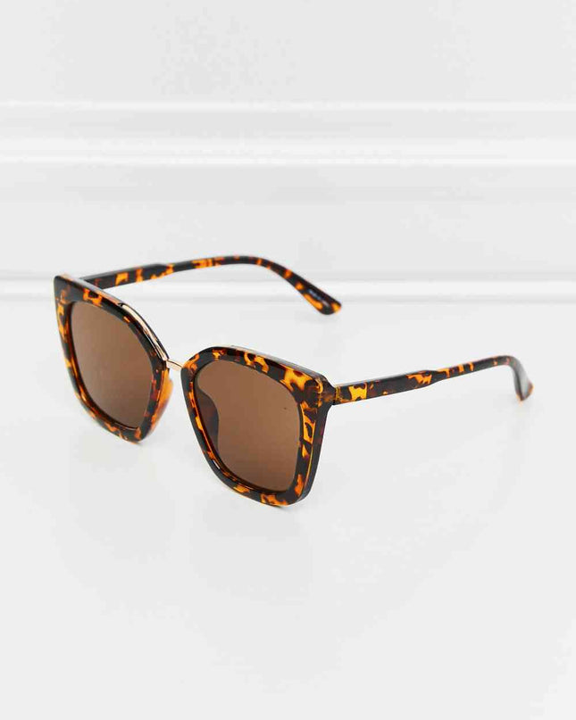 Cat Eye Full Rim Polycarbonate Sunglasses