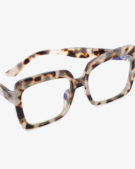 Tortoiseshell Full Rim Square Sunglasses