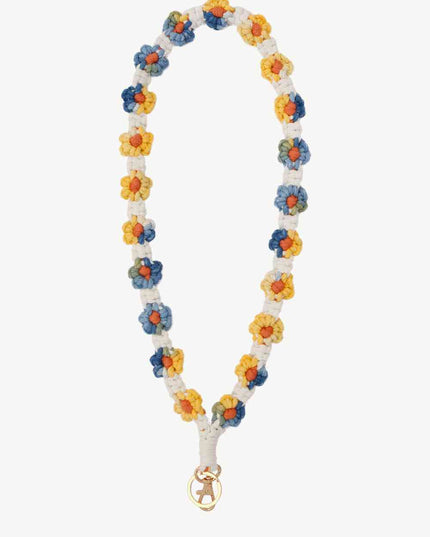 Floral Lanyard Key Chain
