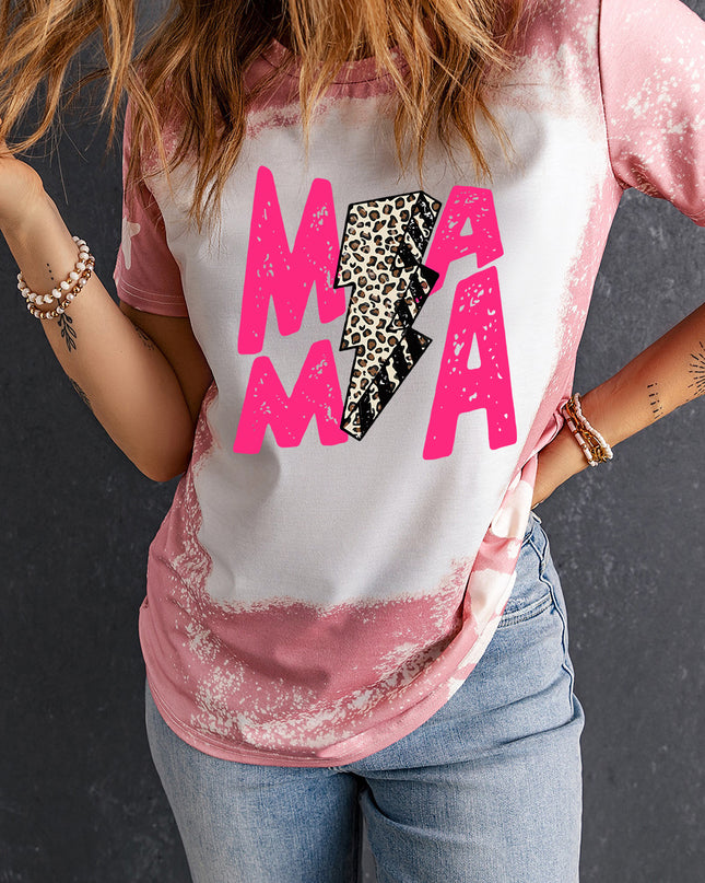 MAMA Graphic Printed Tee Shirt