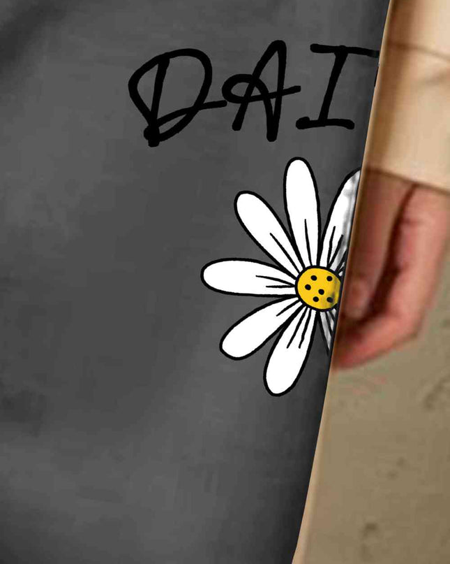 Simply Love Simply Love Full Size Drawstring DAISY Graphic Long Sweatpants