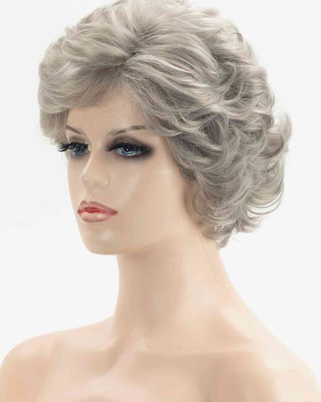 Synthetic Curly Short Wigs 4''