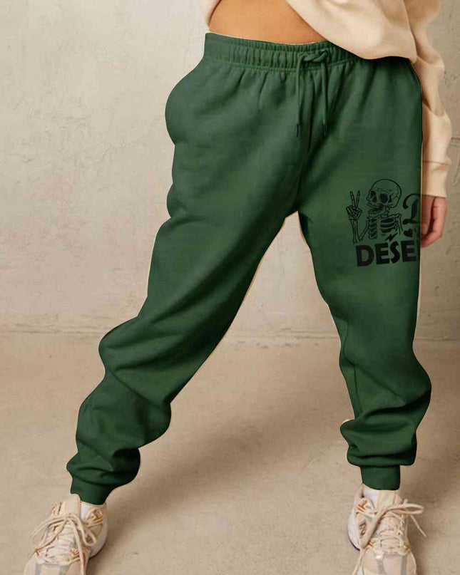 Simply Love Full Size HAVE THE DAY YOU DESERVE Graphic Sweatpants
