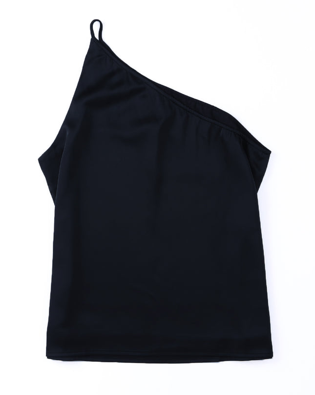 One-Shoulder Sleeveless Top